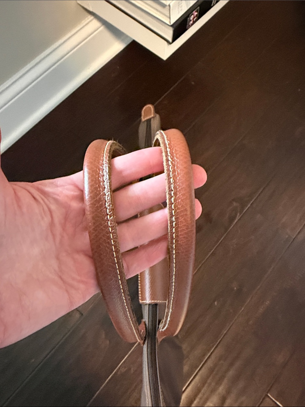 Longchamp le pilage Brown Tote Bag - Picture 5 of 11